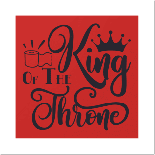 Christmas King Of The Throne Posters and Art